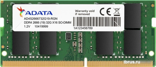 Оперативная память A-Data Premier 8GB DDR4 SODIMM PC4-21300 AD4S26668G19-SGN фото 3