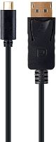 Кабель Cablexpert A-CM-DPM-01 USB Type-C - DisplayPort (2 м, черный)
