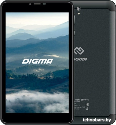 Планшет Digma Plane 8580 PS8199ML 16GB 4G (черный) фото 3