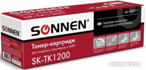 Картридж Sonnen SK-TK1200 (аналог Kyocera TK-1200) фото 3