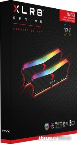 Оперативная память PNY XLR8 Gaming Epic-X RGB 2x8GB DDR4 PC4-25600 MD16GK2D4320016XRGB фото 7