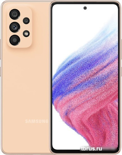 Смартфон Samsung Galaxy A53 5G SM-A536B/DS 8GB/256GB (розовый) фото 3