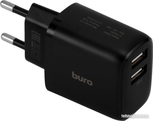 Сетевое зарядное Buro BUWH1 (черный) фото 3