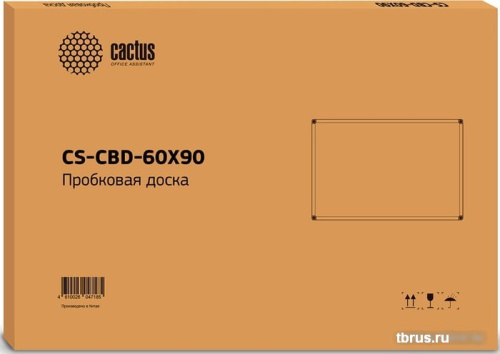 Офисная пробковая доска CACTUS CS-CBD-60X90 фото 4