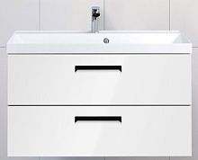 BelBagno Тумба под умывальник Aurora-900-2C-SO-BL (bianco lucido)