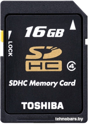 Карта памяти Toshiba SDHC (Class 4) 16GB [SD-K16GJ(6] фото 3