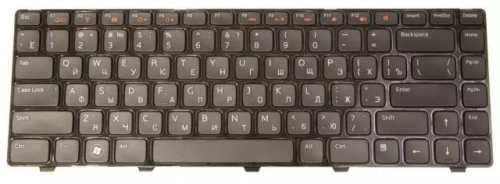 Клавиатура для Dell Vostro 3550, XPS L502, Inspiron 14R 2/N5050/M5050/M5040/N5040 RU, Black