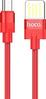 Кабель Hoco U55 Outstanding USB Type-A - MicroUSB (1.2 м, красный)