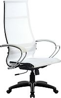 Кресло Metta SK-1-BK Комплект 7, Pl тр/сечен (резиновые ролики, белый)