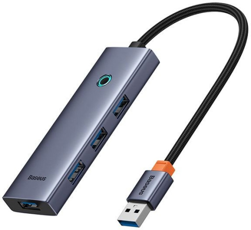 USB-хаб Baseus Flite Series 4-Port USB-C Hub B0005280A813-03 фото 5
