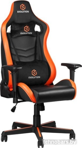 Кресло Evolution Avatar (черный/оранжевый) фото 3