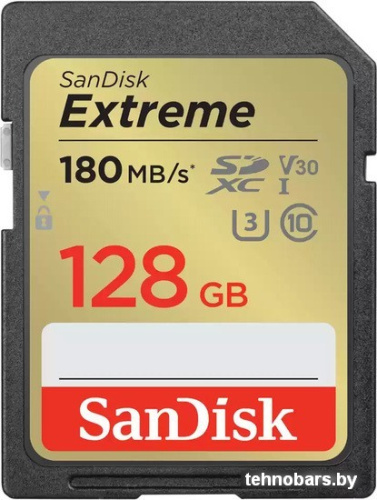 Карта памяти SanDisk Extreme SDXC SDSDXVA-128G-GNCIN 128GB фото 3