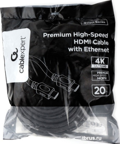 Кабель Cablexpert CC-HDMI4L-7.5M HDMI - HDMI (7.5 м, черный) фото 4
