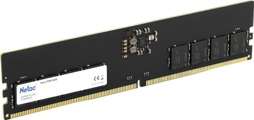 Оперативная память Netac Basic 8ГБ DDR5 4800 МГц NTBSD5P48SP-08 фото 5