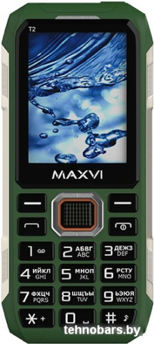 Мобильный телефон Maxvi T2 (зеленый) фото 5