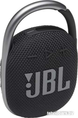 Беспроводная колонка JBL Clip 4 (черный) фото 3