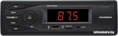 USB-магнитола Soundmax SM-CCR3064F фото 3