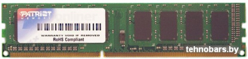 Оперативная память Patriot 4GB DDR3 PC3-12800 (PSD34G16002) фото 3