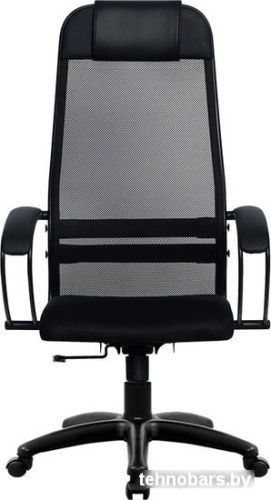 Кресло Metta SU-1-BP Комплект 11, Pl тр/сеч (резиновые ролики, темно-серый) фото 4