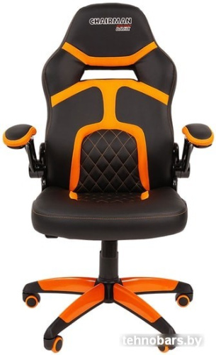 Кресло CHAIRMAN Game 18 (черный/оранжевый) фото 4