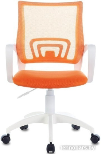 Кресло Brabix Fly MG-396W (белый/оранжевый) фото 4