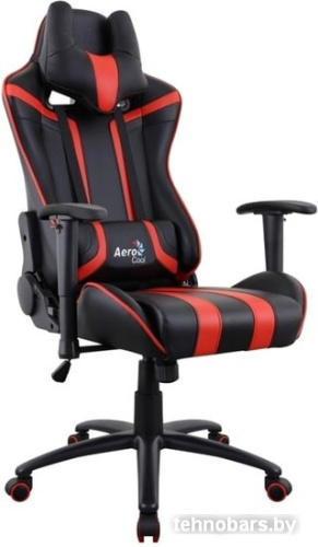 Кресло AeroCool AC120 AIR (черный/красный) фото 4