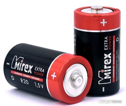 Батарейка Mirex Extra Power D 2 шт 23702-ER20-S2 фото 3