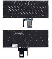 Клавиатура Lenovo Ideapad 320S-13 720S-14IKB, Black, Backlite, RU