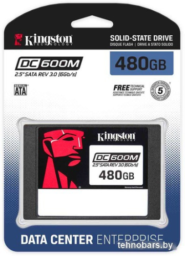 SSD Kingston DC600M 480GB SEDC600M/480G фото 5