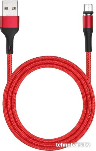 Кабель Usams U29 USB Type-A - microUSB SJ335USB02 (1 м, красный) фото 3
