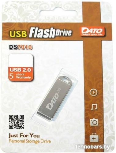 USB Flash Dato DS7016 32GB (серебристый) фото 4