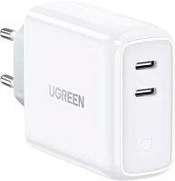 Сетевое зарядное Ugreen CD199 70264 (белый)