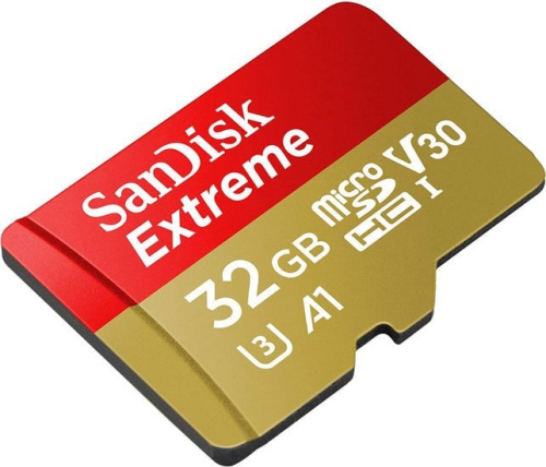 Карта памяти SanDisk Extreme microSDHC SDSQXAF-032G-GN6GN 32GB фото 4