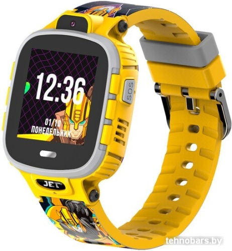 Умные часы JET Kid Transformers New BumbleBee (желтый) фото 3
