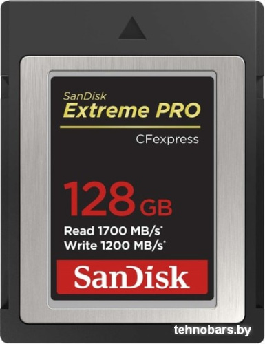 Карта памяти SanDisk Extreme Pro CFexpress Type B SDCFE-128G-GN4NN 128GB фото 3