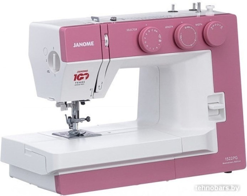 Электромеханическая швейная машина Janome 1522PG Anniversary Edition фото 4