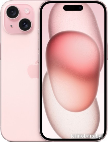 Смартфон Apple iPhone 15 Dual SIM 256GB (розовый) фото 3