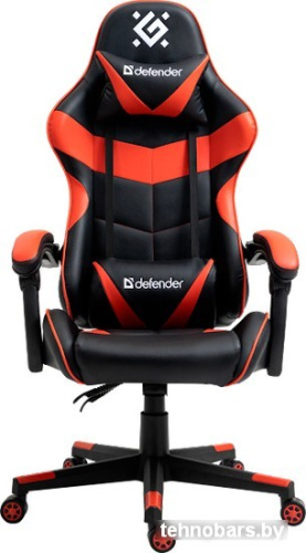 Кресло Defender Comfort (черный/красный) фото 4