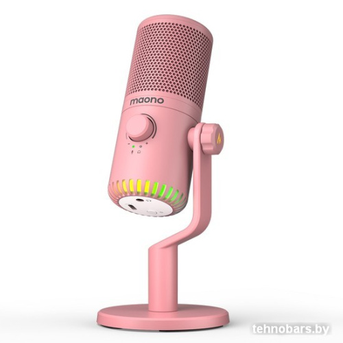 Проводной микрофон Maono DM30 (розовый) фото 5