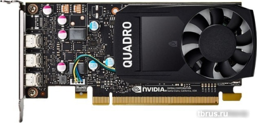 Видеокарта PNY Nvidia Quadro P400 DVI 2GB GDDR5 VCQP400DVIV2BLK-1 фото 3