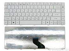 Клавиатура для ноутбука Gateway NV49C, белая
