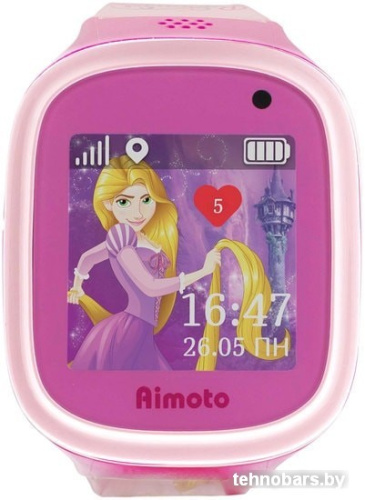 Умные часы Aimoto Disney Принцесса Рапунцель (розовый) фото 5