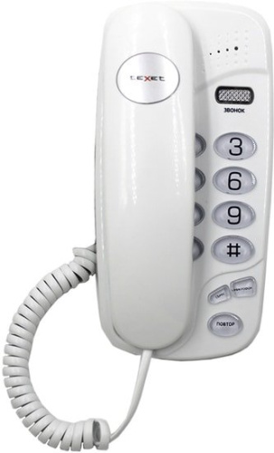 Проводной телефон TeXet TX-238 (белый) фото 4