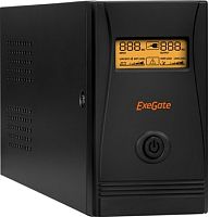 Источник бесперебойного питания ExeGate SpecialPro Smart LLB-600.LCD.AVR.C13.RJ.USB