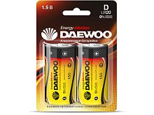 Батарейки Daewoo D 2 шт. [4690601030429]