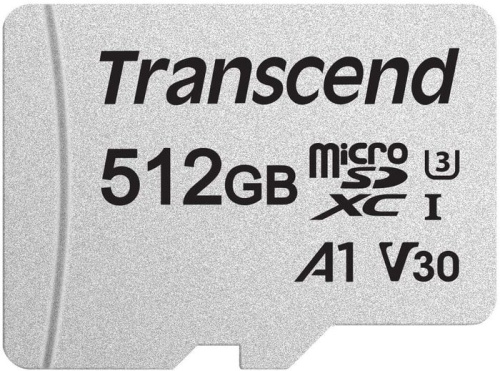 Карта памяти Transcend microSDXC 300S 512GB (с адаптером) фото 4