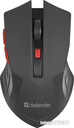 Мышь Defender Accura MM-275 (черный/красный) фото 3