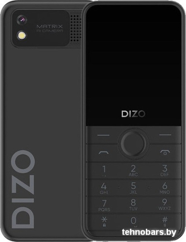 Кнопочный телефон Dizo Star 300 (черный) фото 3