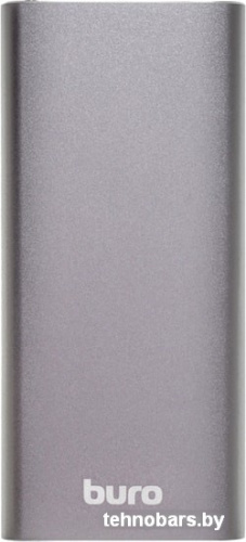 Портативное зарядное устройство Buro RB-10000-QC3.0-I&O (темно-серый) фото 4