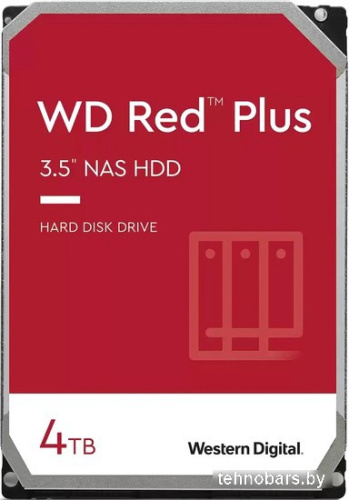 Жесткий диск WD Red Plus 4TB WD40EFPX фото 3